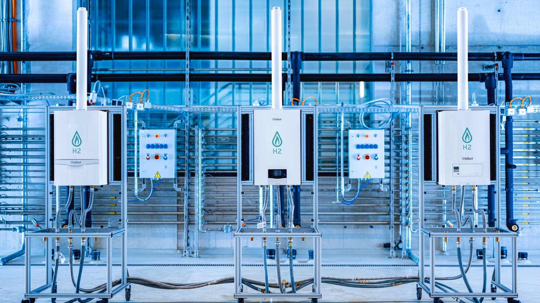 Котел Vaillant во тест единица