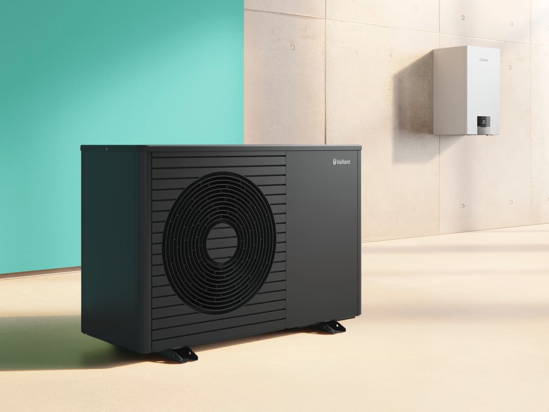 Хибриден систем, кој се состои од топлинска пумпа и котел