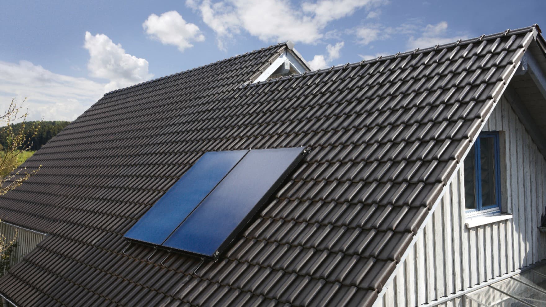 Рамни плочести колектори на покрив