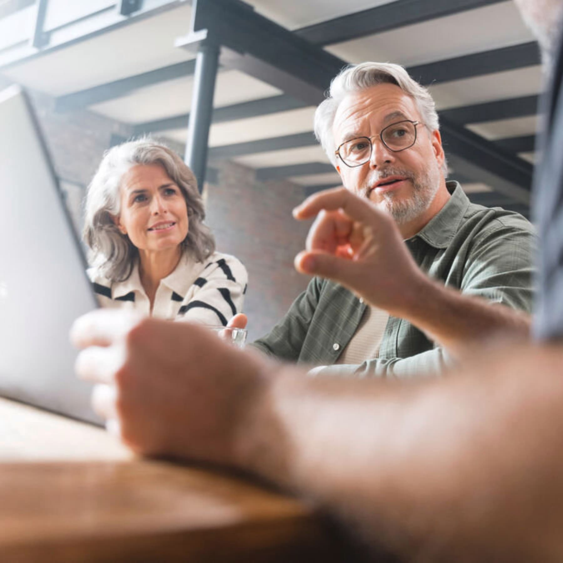 Пар на консултација со инсталатер