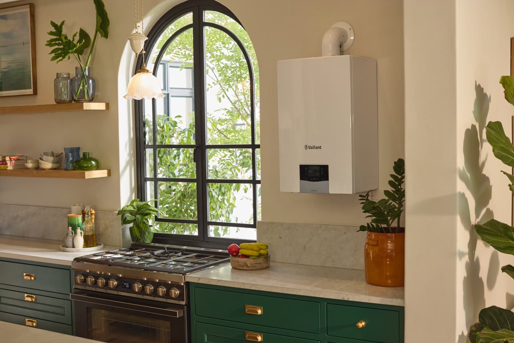 Котел за монтирање на ѕид во кујната